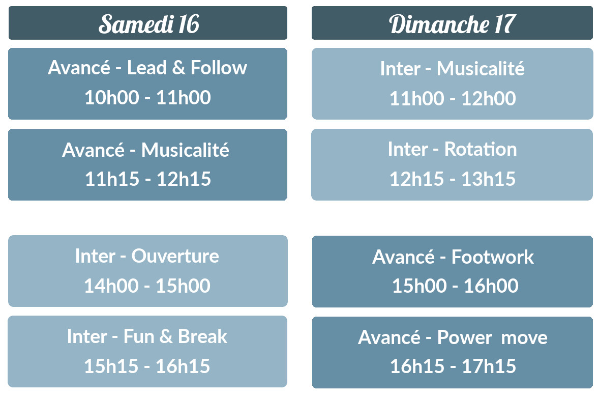 Planning stage de rock