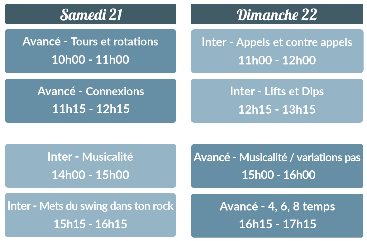 Planning stage de rock